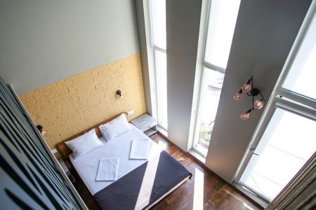 Стандартный 4-местный 2-уровневый (с маленьким балконом, 2 этаж)