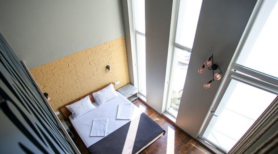 Стандартный 4-местный 2-уровневый (с маленьким балконом, 2 этаж)